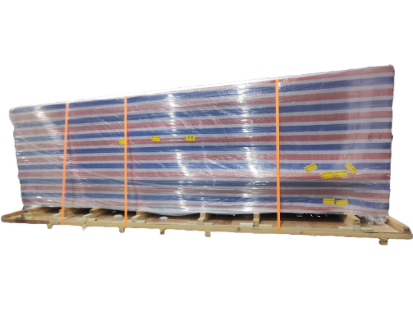 Waterproof bag protection for battery assembly equipment to isolate humidity during international shipping