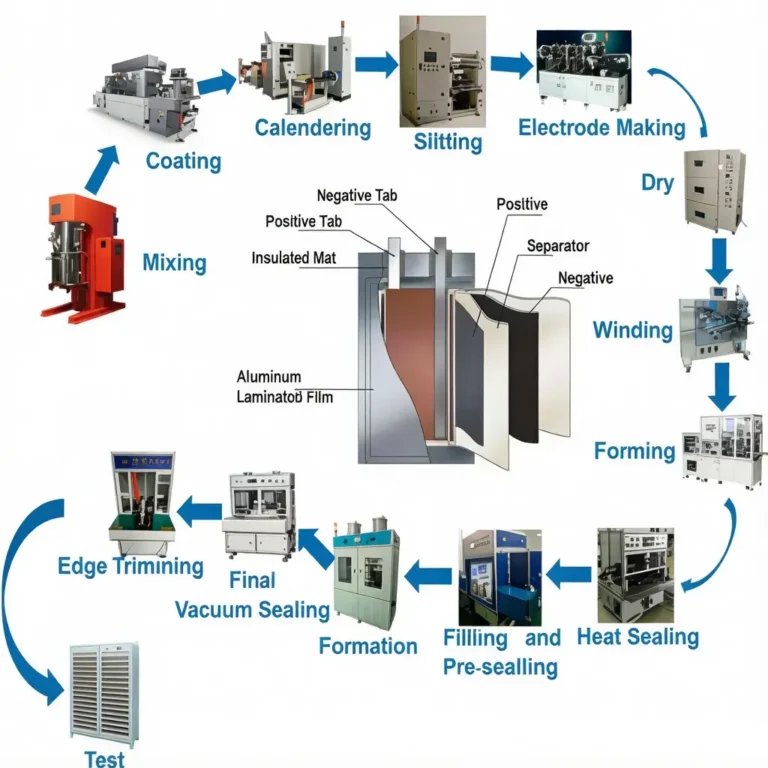 Pouch Cell Pilot Line